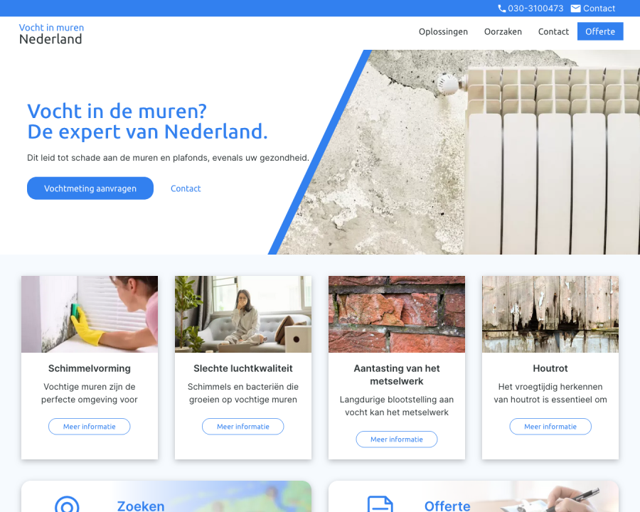 Vocht in Muren Nederland